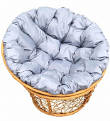 Кресло "ПАПАСАН" (1,07х1,07х0,75м) ротанг белое