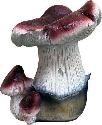 Садовая фигура Гриб сыроежка тройной полистоун