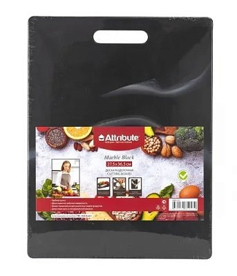Доска разделочная  MARBLE Black 27,5*36,5 см