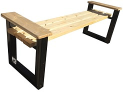 Лавочка МОДЕРН 1,5м без спинки