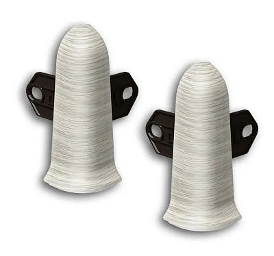 Внешний угол Дуб айсберг 70 мм Классик      