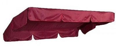 Тент к качелям Титан (2,54х1,47) бордо