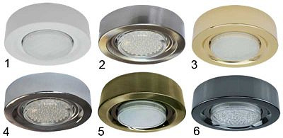 Светильник Ecola GX53-FT3073 накладной широкий Золото 32х130 FG5330ECB