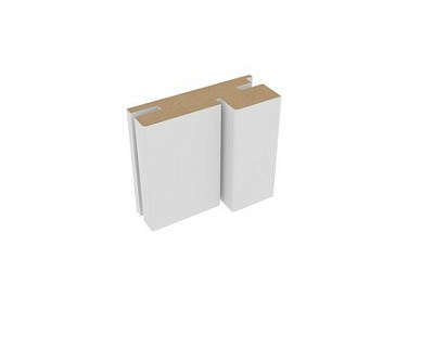 Коробка ALBERO Vinyl телескопическая 80*32 белый 