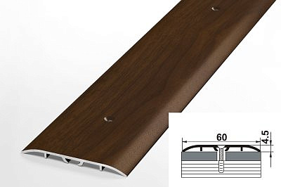 Профиль ПС07-1 венге 60*1350