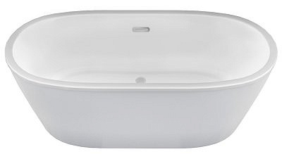 Ванна акриловая 1 Марка Tondo 174х80 отдельностоящая с сифоном