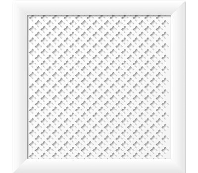 Экран для радиатора Белый  60х60см /Глория/ 