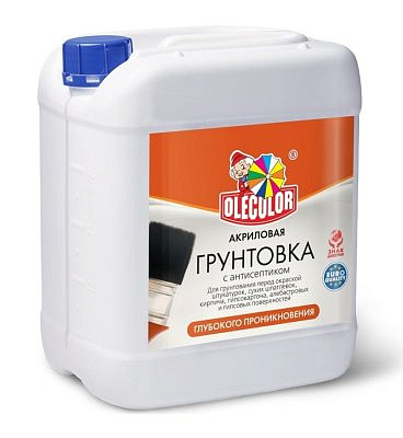 Грунт ВД глубокого проникновения OLECOLOR 10кг