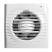 Вентилятор ERA 4С осевой вытяжной с обратным клапаном шнуровым тяговым выключателем D 100