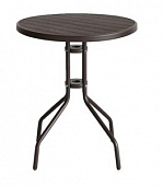 Стол Ротанг PRT080 пластик D60 коричневый