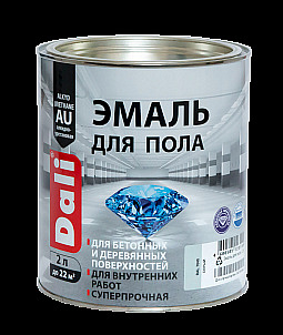 Эмаль DALI для пола универсальная Бежевая 2л