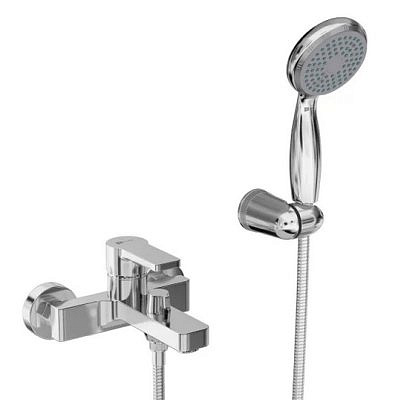Смеситель для ванны Lemark  LM0614CH с коротким изливом  Lemark