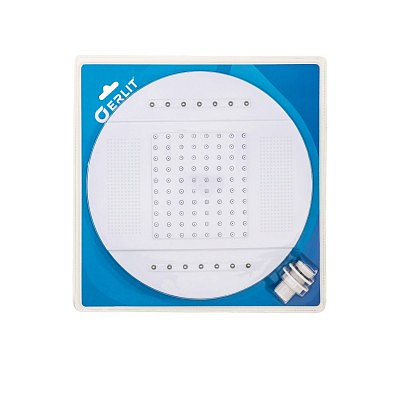 Душ верхний БЕЛЫЙ диаметр 250 мм со втулкой Блистер без подсветки 0911088003