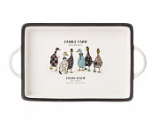 БЛЮДО С РУЧКАМИ LEFARD "FAMILY FARM" ПРЯМОУГОЛЬНОЕ 35,5*20*4 СМ 263-1256  