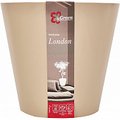 Горшок для цветов London 3,3л молочный шоколад 190мм ING6251МШОК