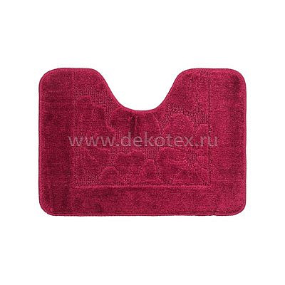 Коврик BANYOLIN U-tipe45*55см.,BURGUNDY бордо