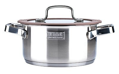 Кастрюля из нержавеющей стали 2,1л TallerR Experience TR-17352