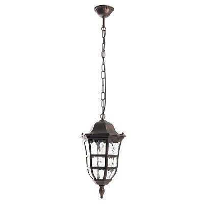 Светильник садово-парковый Feron PL695 с/п коричневый IP44 60W 230V на цепочке 500мм