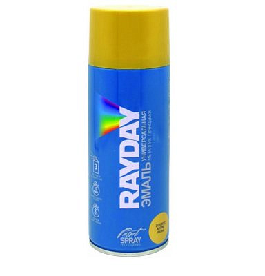 Краска аэрозоль RAYDAY металлик акриловое золото антик 520мл PM-0004
