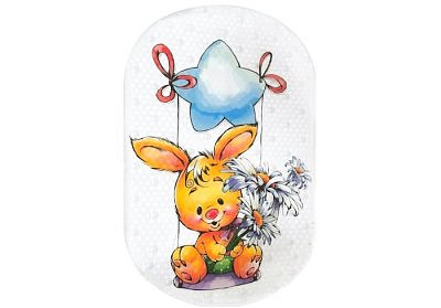 Spa-коврик для ванны AQUA-PRIME 68х38см Cristal Зайка