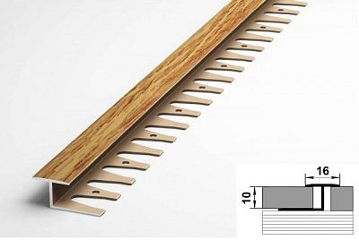 Профиль ЛК15 дуб универсальный 16*10*2700