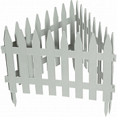 Забор декоративный "Рейка",28*300 см,белый 