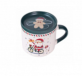 Кружка Santa Bike 400мл DMM038