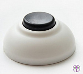 Кнопка звонка (АБС-пластик) А1-02 (арт. 584139) круглая