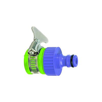 Адаптер пластмассовый,3/4",с внешним хомутом PALISAD 65760