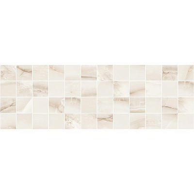 Хэппи Декор мозаичный бежевый ММ60130А глянцевый 20x60