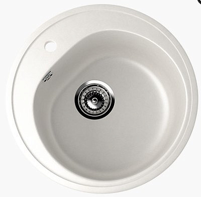 Мойка для кухни Ulgran U-101 505мм молочный (341) /Ulgran/