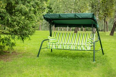 Качели садовые Olsa СТАНДАРТ NOVA С904 каркас зеленый