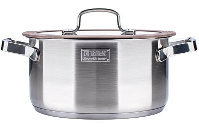Кастрюля из нержавеющей стали 2,9л TallerR Experience TR-17353