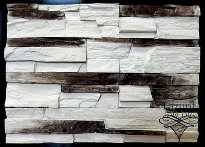 Бетон Сланец "Скала" Белый 0,5м