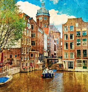 Фотообои А2-037 Амстердам 200*238