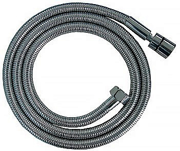 Шланг душевой Lemark LE8035S двухзагибный растяжной 1,5м до  1,8м,TURN-FREE,сталь хром.