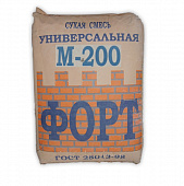 Сухая смесь М-200 ФОРТ 50 кг