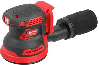 Аккумуляторная эксцентриковая шлифмашина  WORTEX  COS 1218-1E