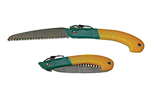 ПИЛА САДОВАЯ СКЛАДНАЯ 390 ММ ДВУХКОМП. РУКОЯТКА (1/72) "FEONA"  004-0502 / AJ3012