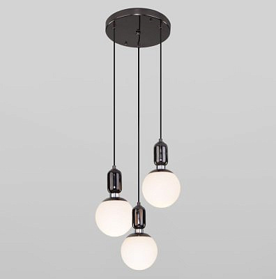 Светильник подвесной Eurosvet 50151/3 черный жемчуг