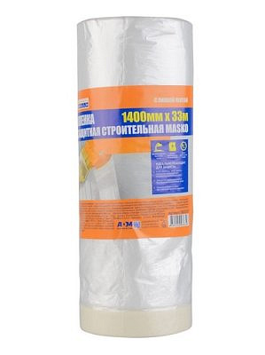 Пленка защитная с клейким слоем MASKO 1400ммх33м 4WALLS/30