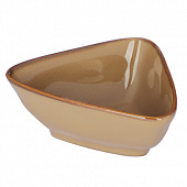 Розетка для соуса Ivlev Chef Органика 10x8х4см фарфор бежевый 816-390