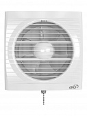 Вентилятор ERA 6S-02 осевой вытяжной с антимоскитной сеткой шнур D150