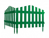Забор декоративный "Барокко",28*300 см,зеленый, 65030