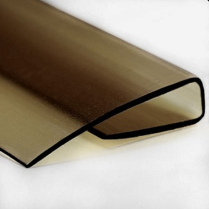 Профиль торцевой 4х2100 мм (бронза)