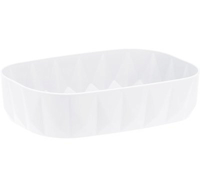 Мыльница ПРИЗМА белый 