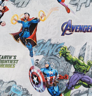 Обои OVK Design 10908-01 Герои 1,06*10м 