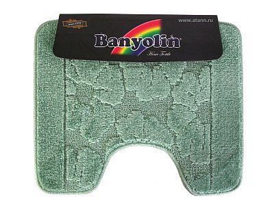 Коврик BANYOLIN U-tipe45*55см.,L.GREEN светло- зеленый