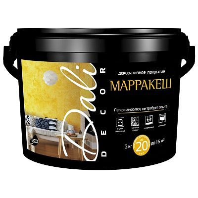 Штукатурка декоративная DALI-dekor Марракеш 3кг