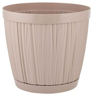 Горшок для цветов InGreen Barcelona d155 1,8л Молочный шоколад IG623010047
